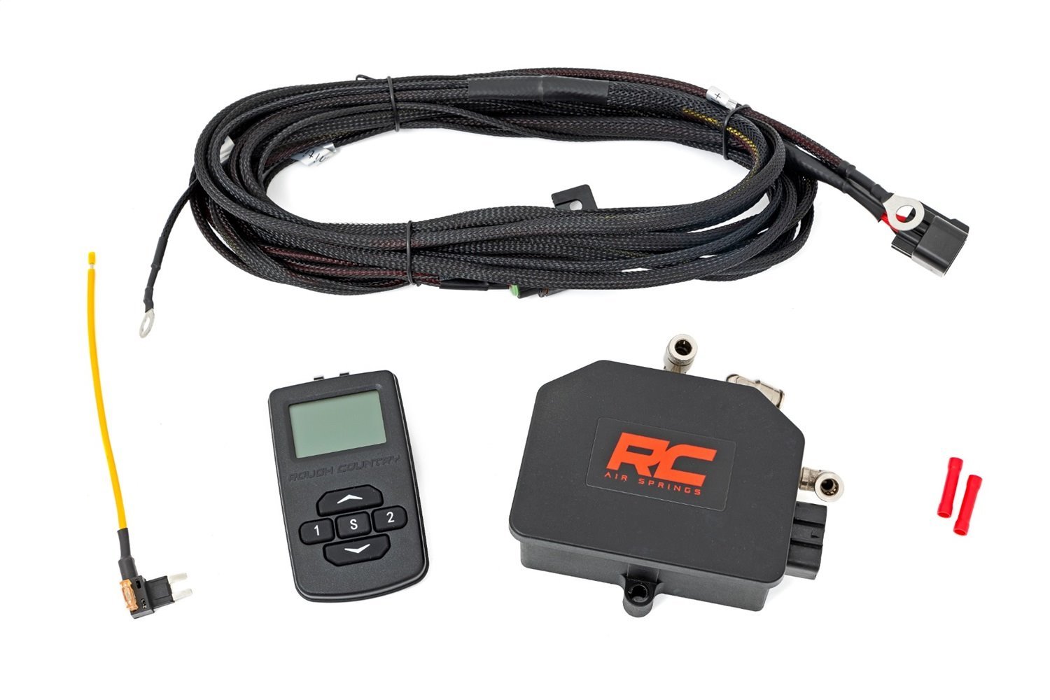 10105 Air Bag Controller Kit; Wireless; 7 in. Length; 2.75 in. Width; 5 in. Height; For RC 12Volt 1.03 CFM Compressor;