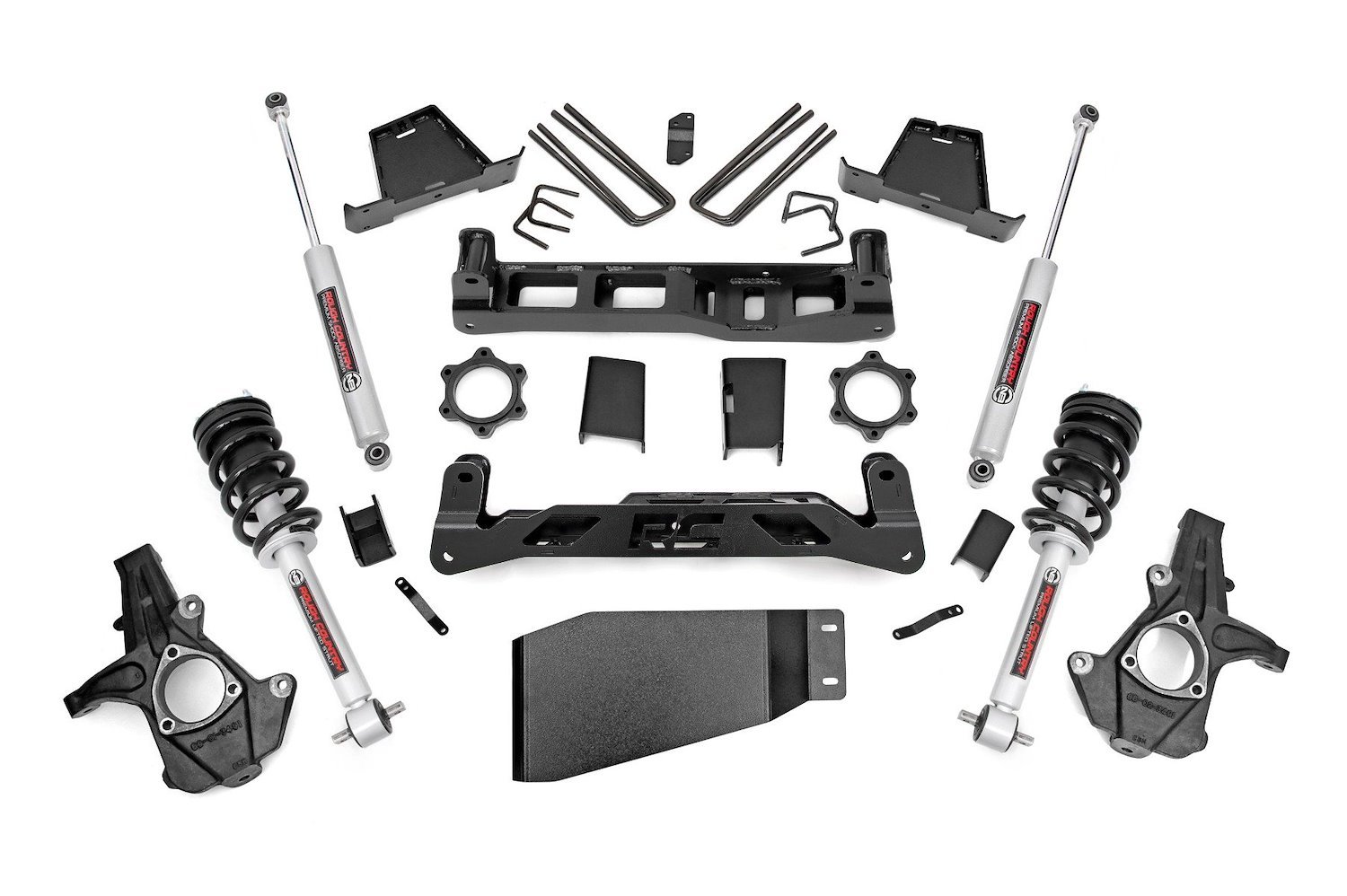 23633 6in GM Suspension Lift Kit w/ N3 Loaded Struts and Shocks