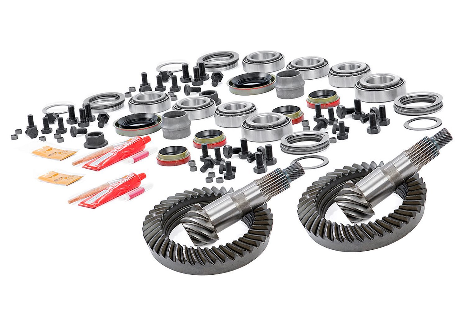 303035488 Front D30 and Rear D35 4.88 Gear Set w/ Install Kits (97-06 Wrangler TJ)