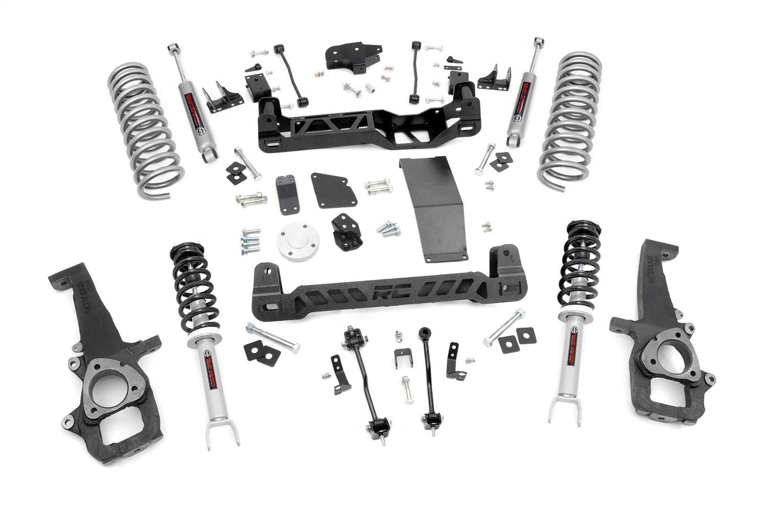 33232 6in Dodge Suspension Lift Kit, N3 Struts and N3 Shocks (12-18 Ram 1500 4WD)
