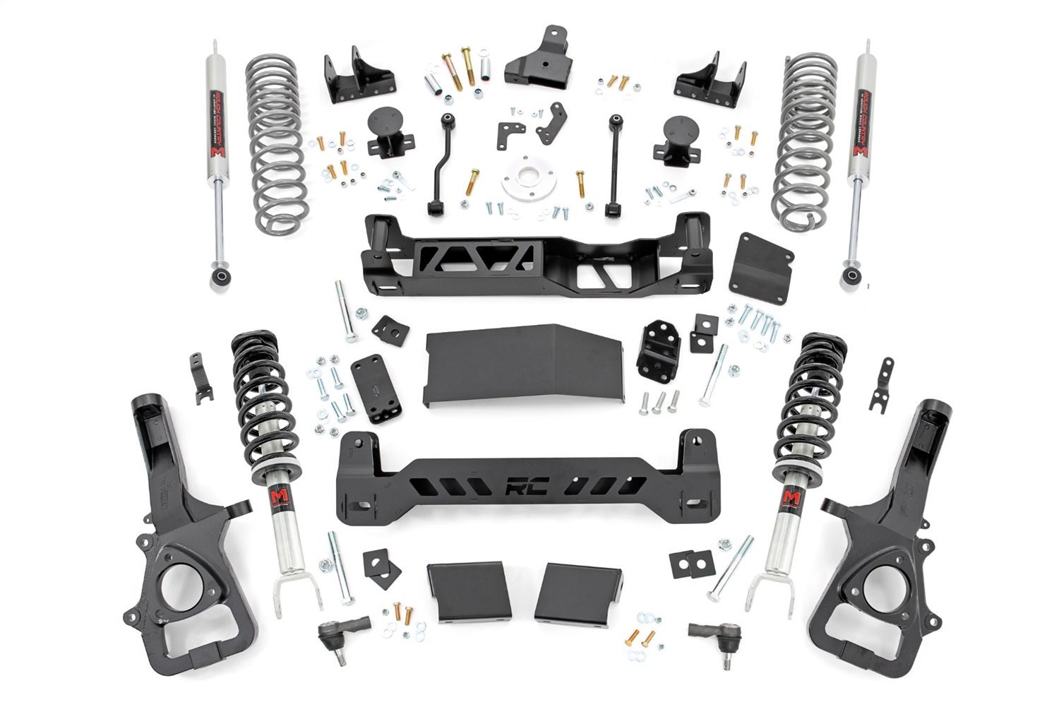 33440 6 in. Lift Kit, M1/M1, Dual Rate Coils, Fits Select Ram 1500 4WD