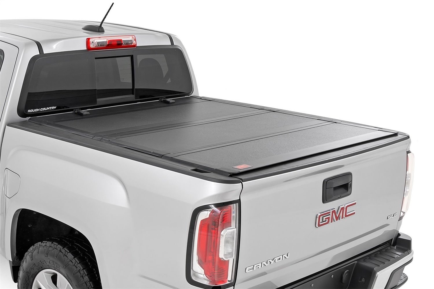 49120500 Hard Tri-Fold Flip Up Bed Cover Fits Select Chevrolet Colorado/GMC Canyon