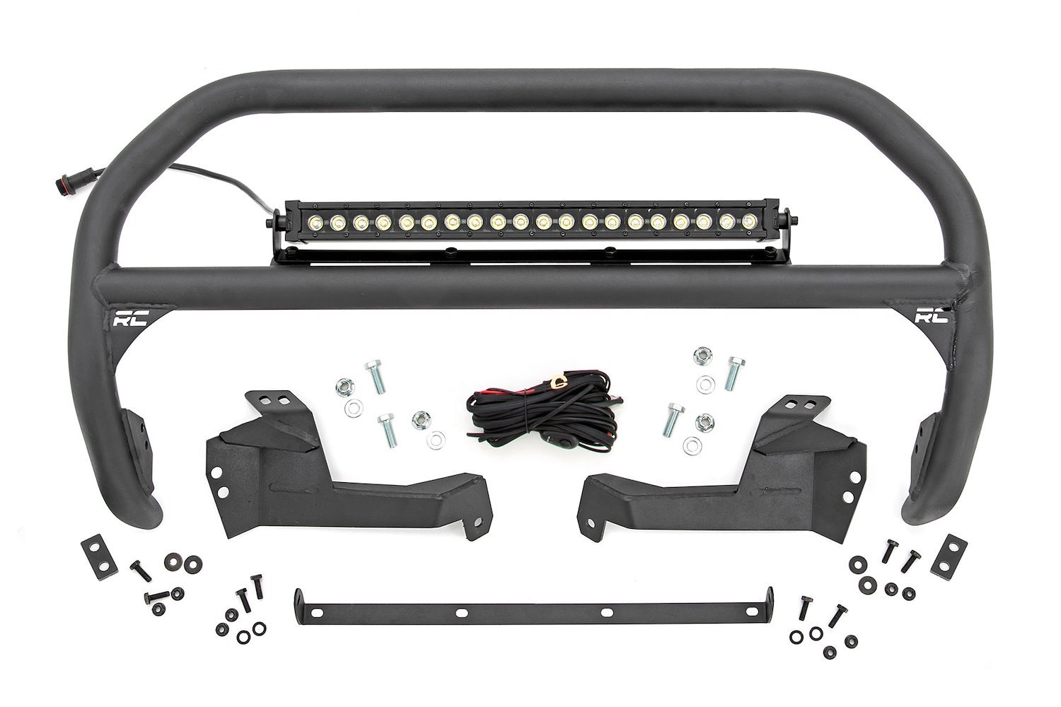 51042 Ford Nudge Bar w/Black Series DRL LED (2021 Bronco Sport)
