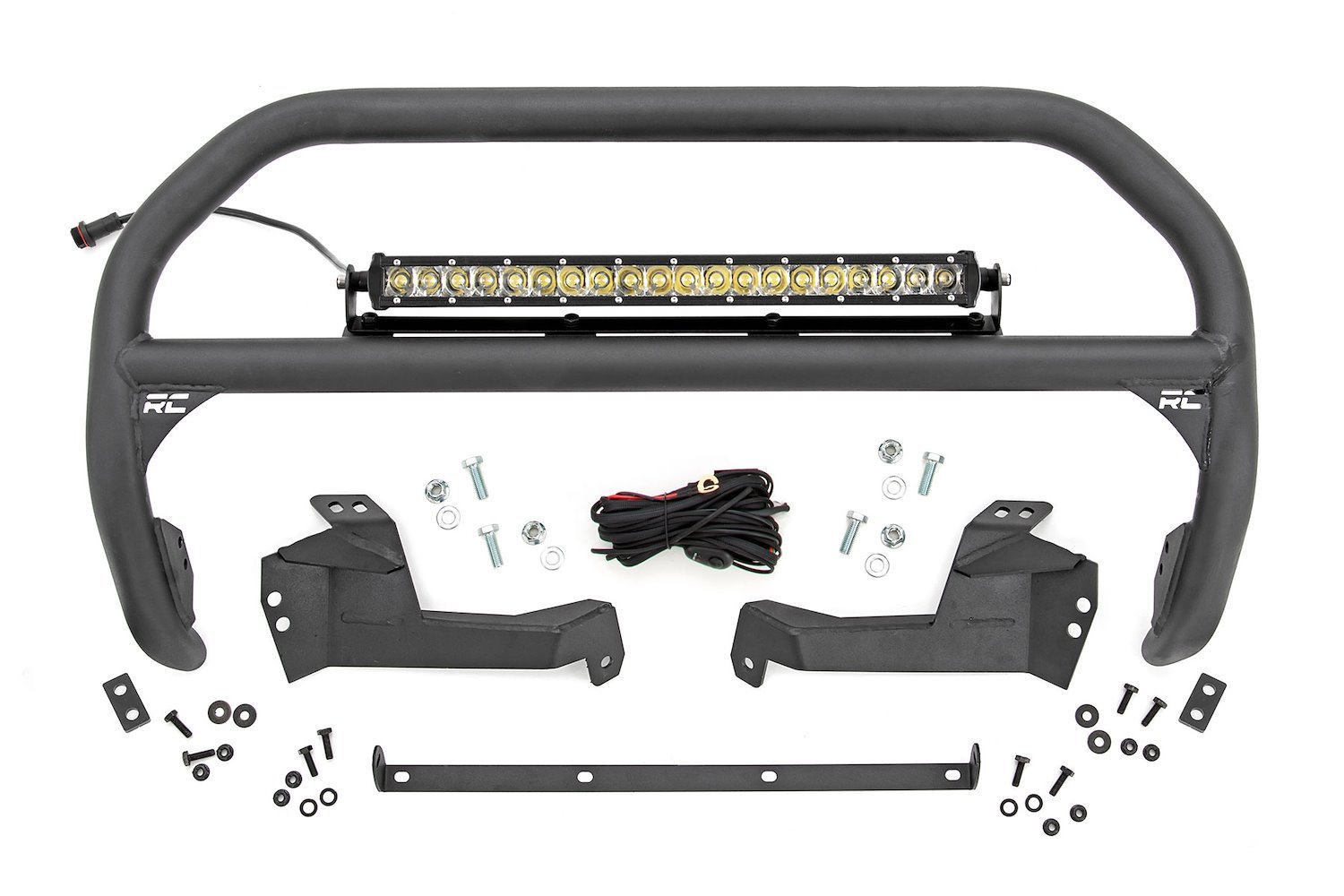 51043 Ford Nudge Bar w/Chrome Series LED (2021 Bronco Sport)
