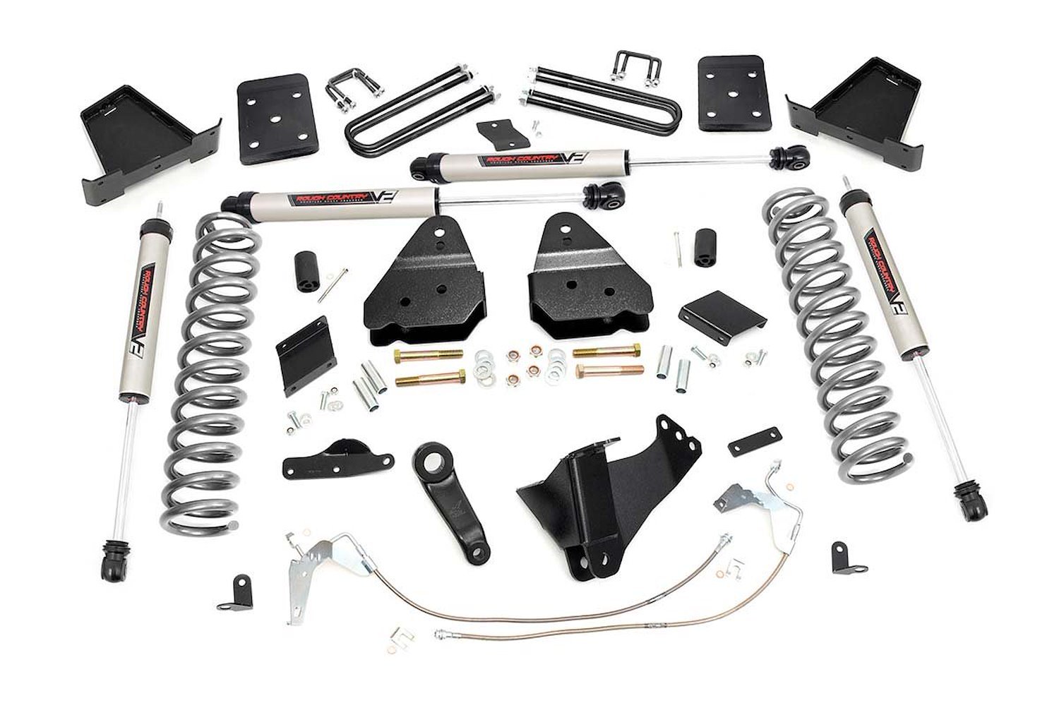 53370 6in Ford Suspension Lift Kit w/V2 Shocks (11-14 F-250 4WD)