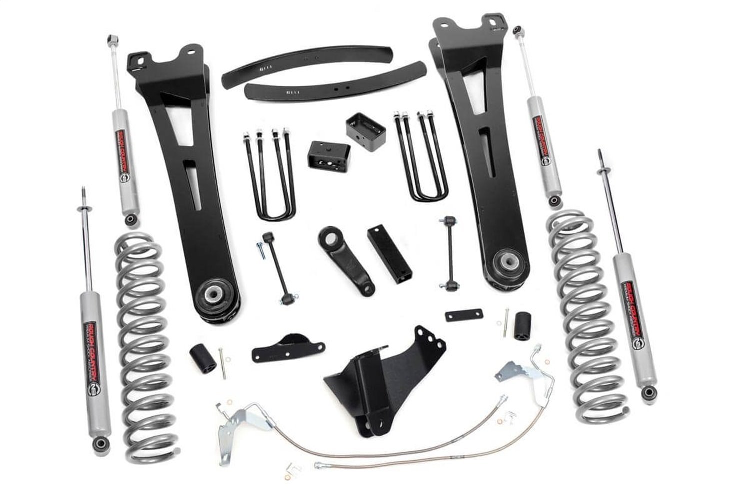 539.20 6 in. Lift Kit, Gas, Radius Arm, Ford Super Duty 4WD (08-10)