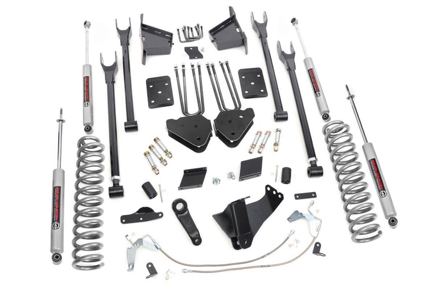 589.20 6 in. Lift Kit, 4 Link, OVLD, Ford Super Duty 4WD (2015-2016)