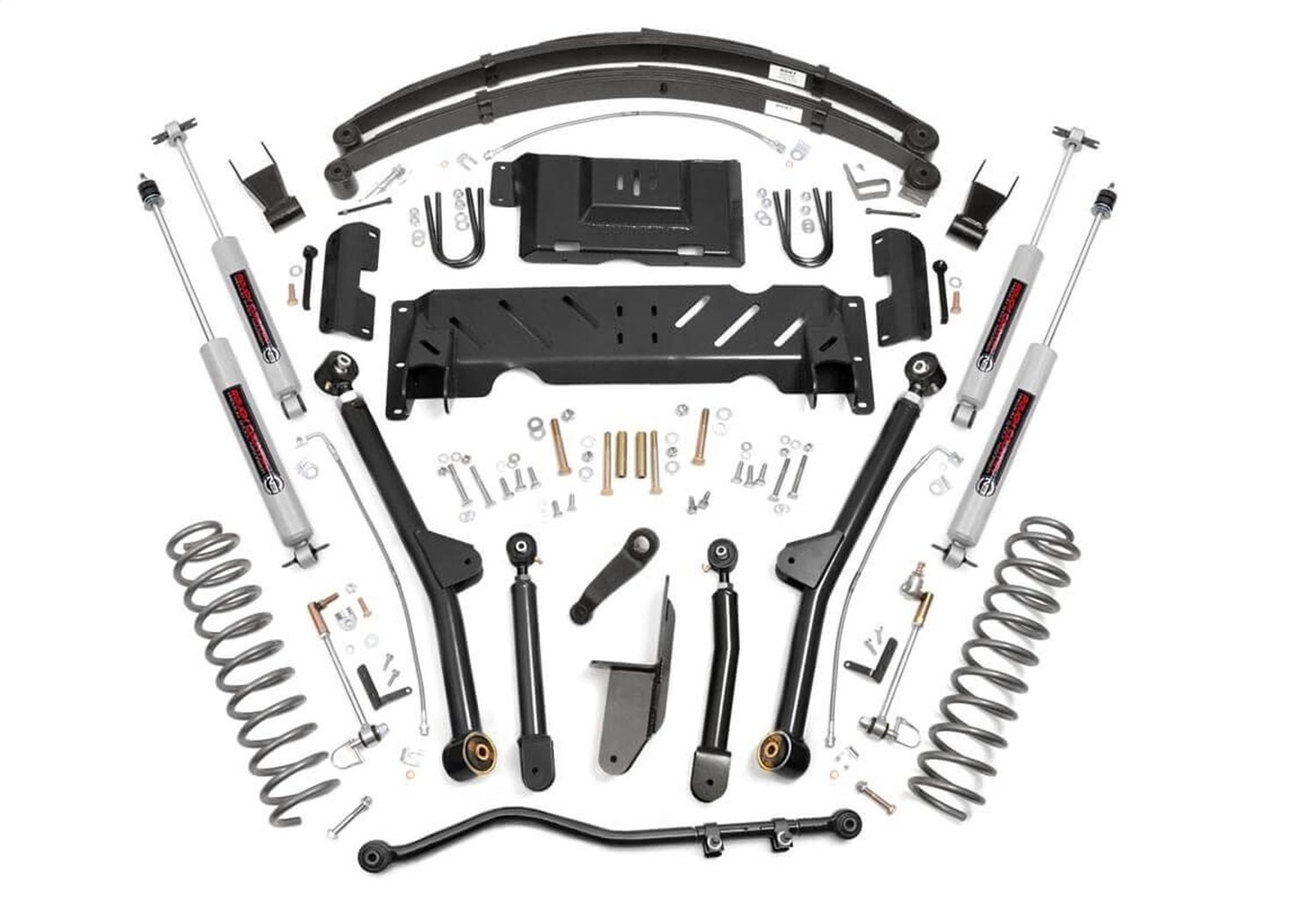 61822 6.5-inch X-Series Long Arm Suspension Lift System
