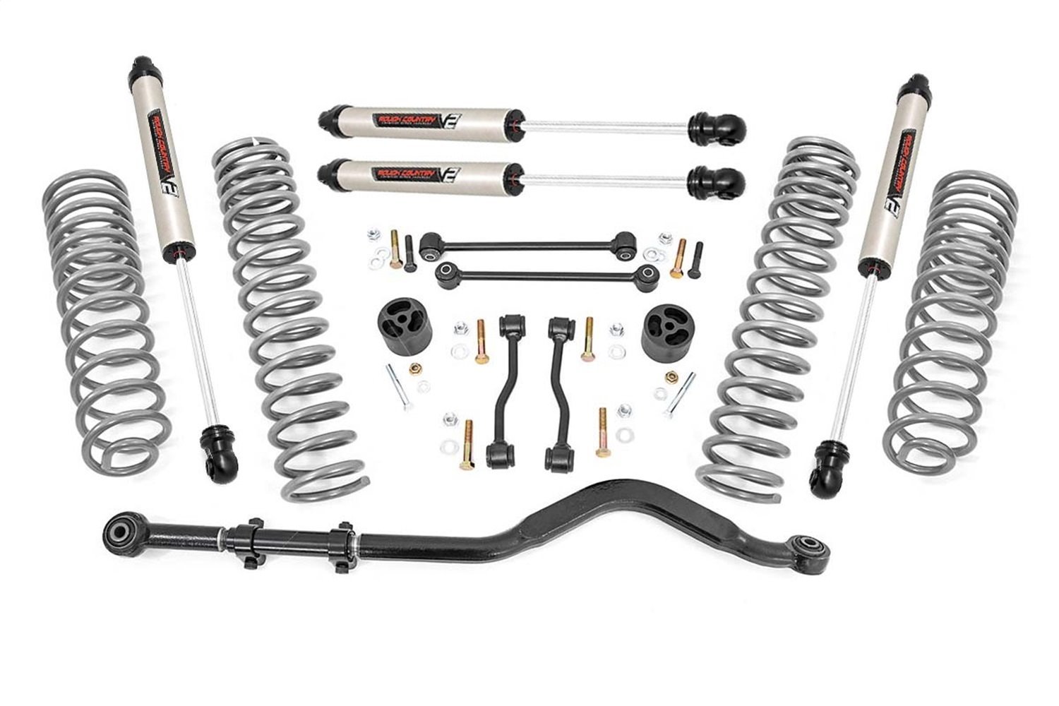 64970 3.5 in. Lift Kit, Springs, V2, Fits Select Jeep Gladiator JT 4WD