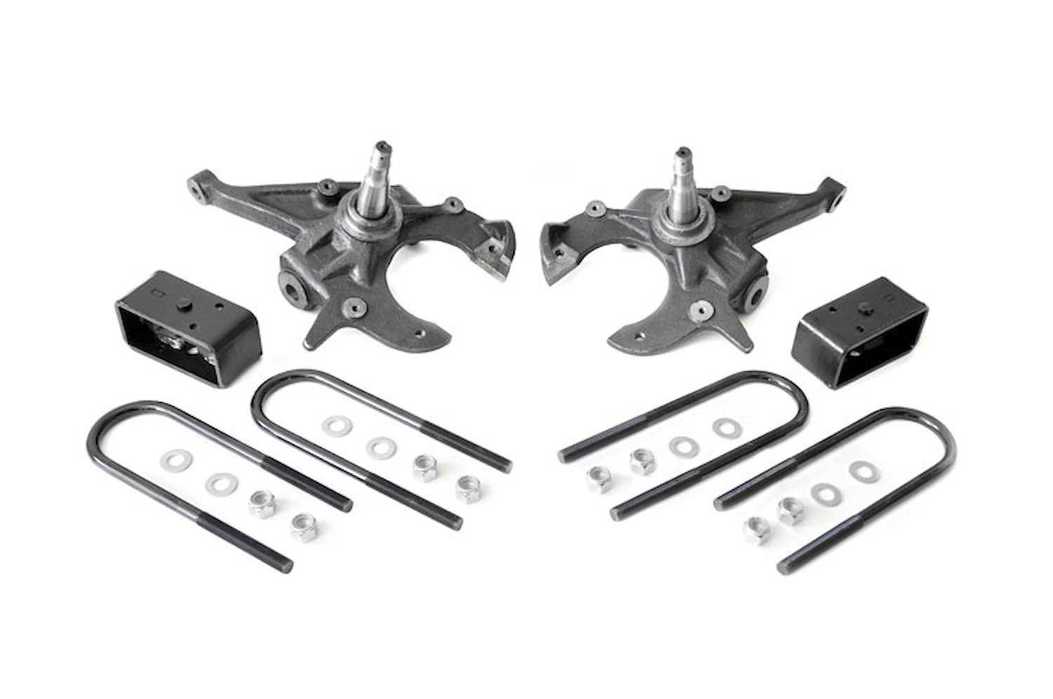 727 Front 2-inch / Rear 3-inch Spindle Lowering Kit