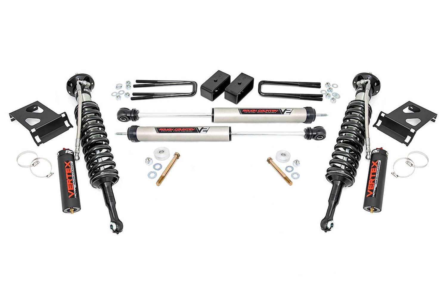 74557 3in Toyota Suspension Lift Kit w/ Vertex and V2 Shocks (05-20 Tacoma)