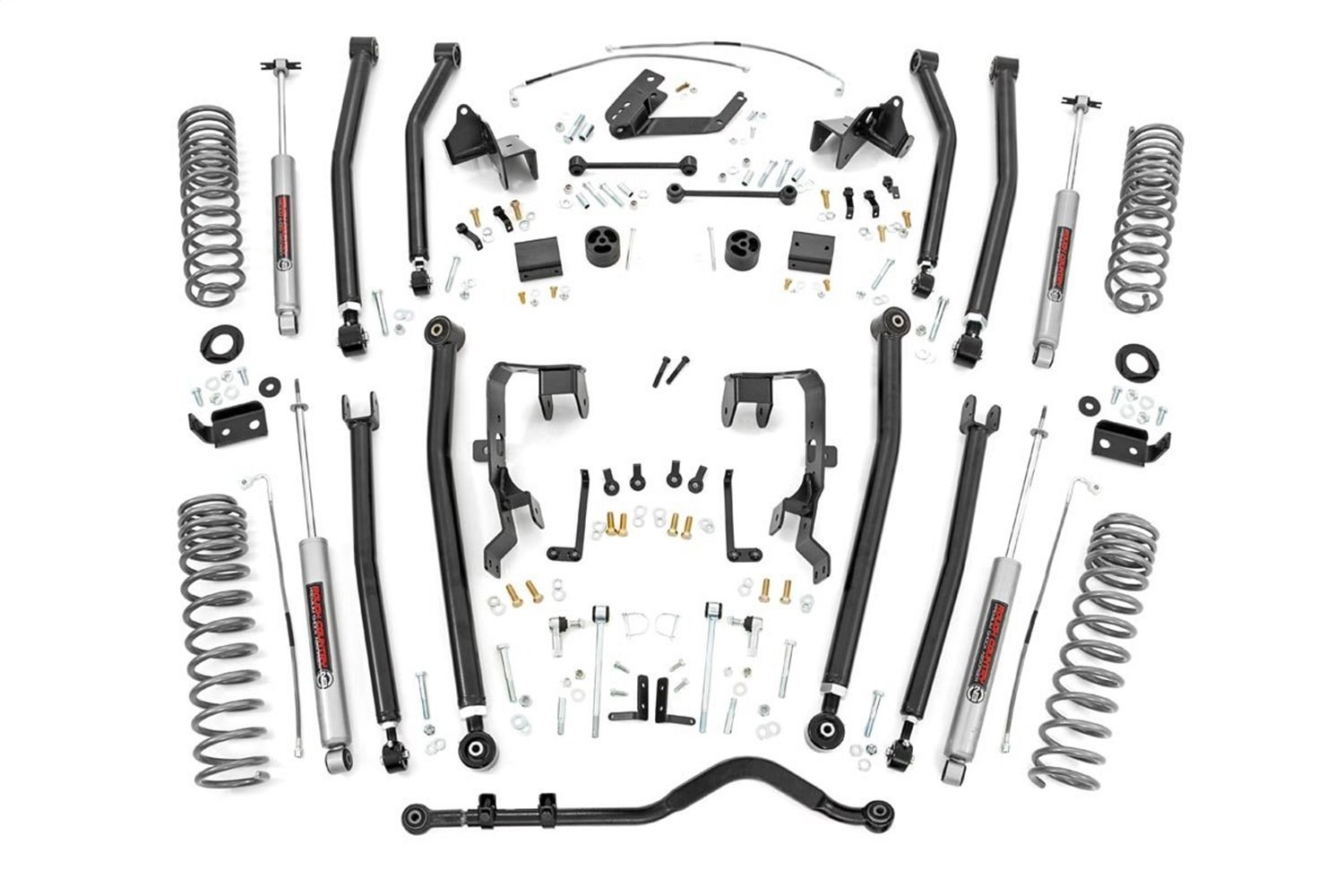 78530A Front and Rear Suspension Lift Kit, Lift Amount: 4 in. Front/4 in. Rear