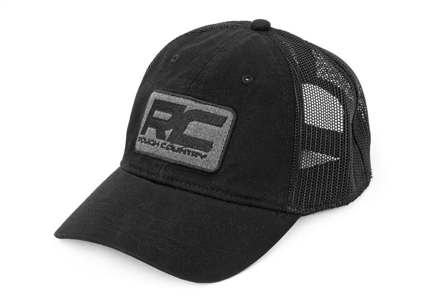 84120 Rough Country Mesh Hat - Charcoal