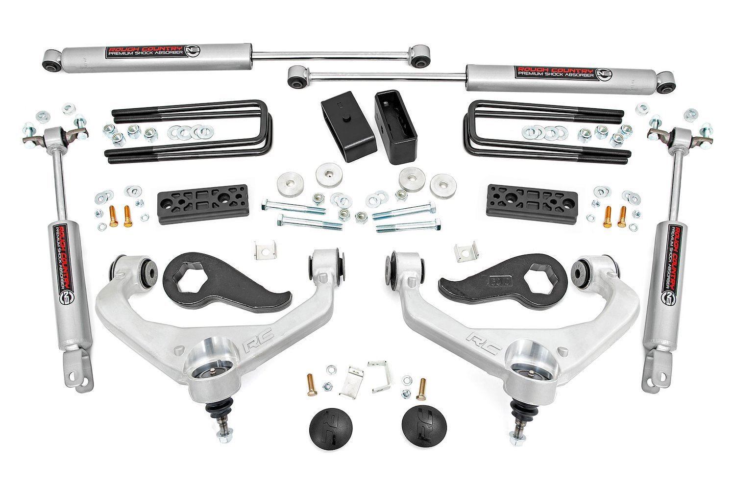 95630 3 in. Lift Kit, Fits Select Chevy/GMC Sierra 3500 HD/Silverado 3500 HD
