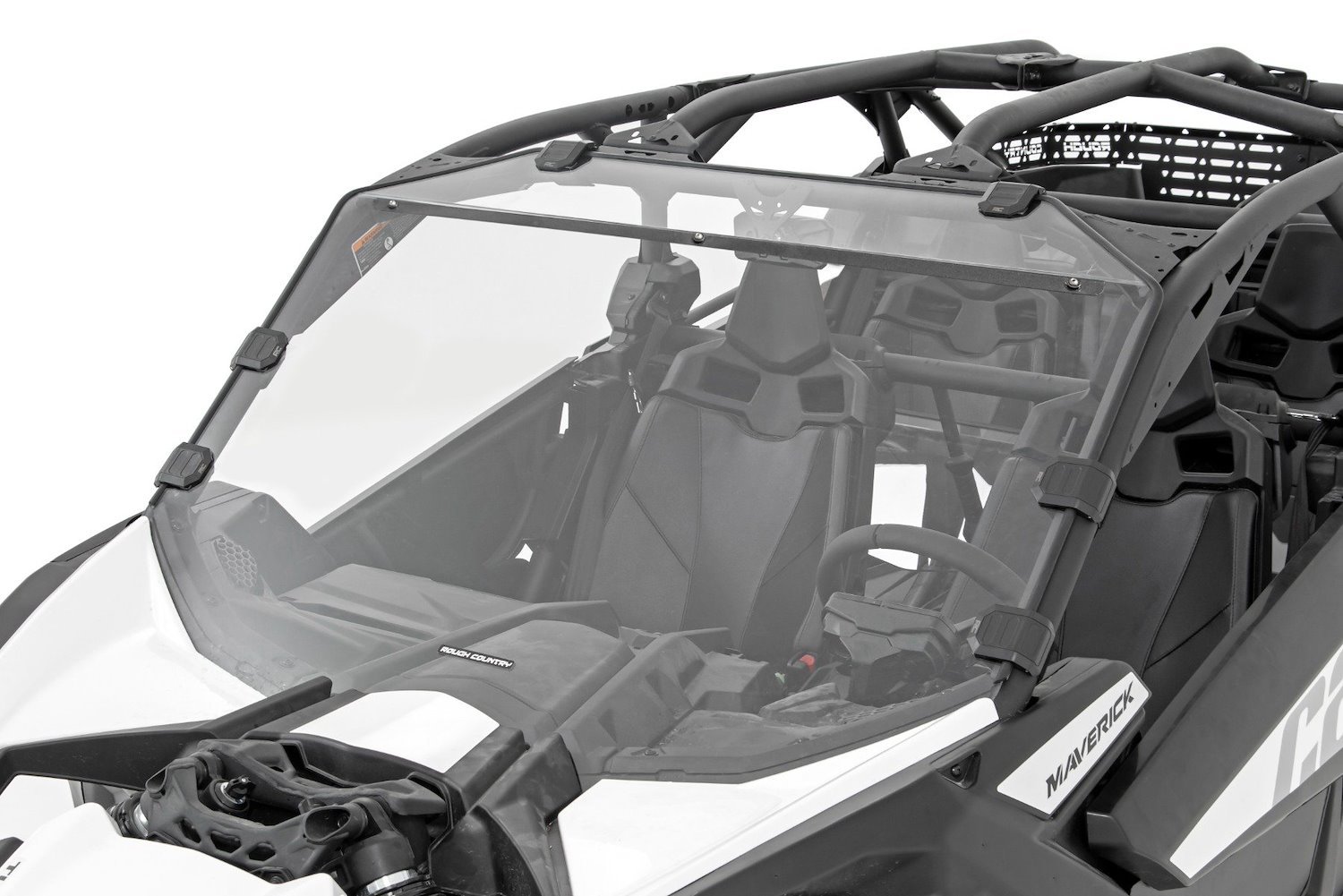 98172030 Windshield; Full; Polycarbonate; Contoured;