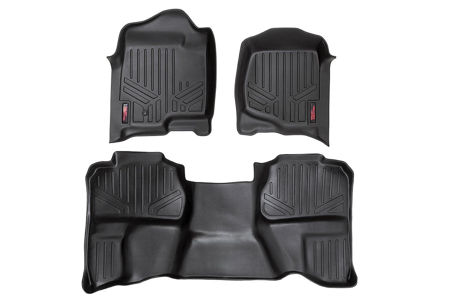 M-20712 Heavy Duty Floor Mats - Front and Rear Combo (Extended Cab Models)