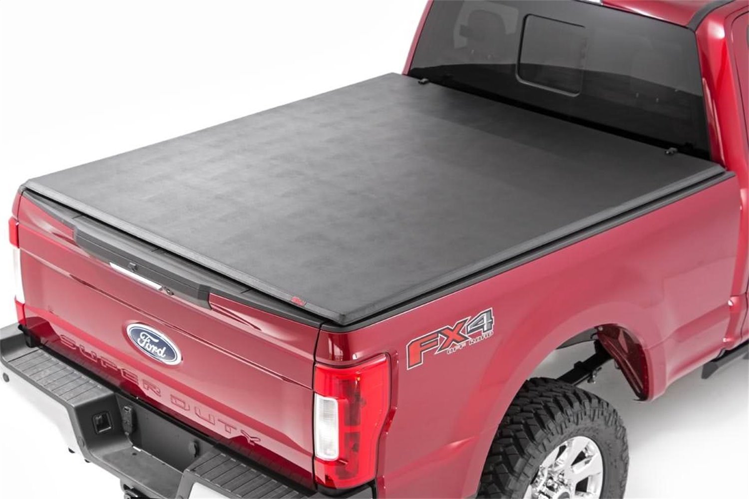 RC44599650 Ford Soft Tri-Fold Bed Cover (99-16 F-250/350 - 6' 5" Bed w/o Cargo Mgmt)