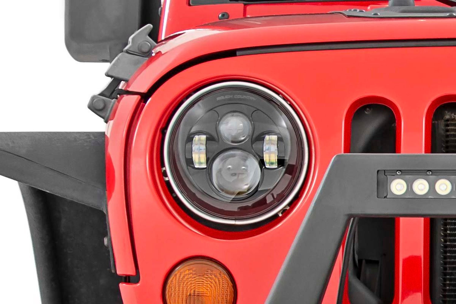 RCH5000 Jeep 7in LED Projection Headlights (Wrangler TJ, JK)