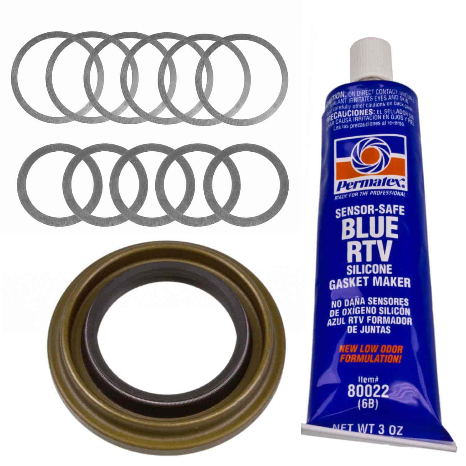 Excel Half Ring And Pinion Install Kit Fits Dana 60 Incl. Cover Gasket/Crush Sleeve/Pinion Shims