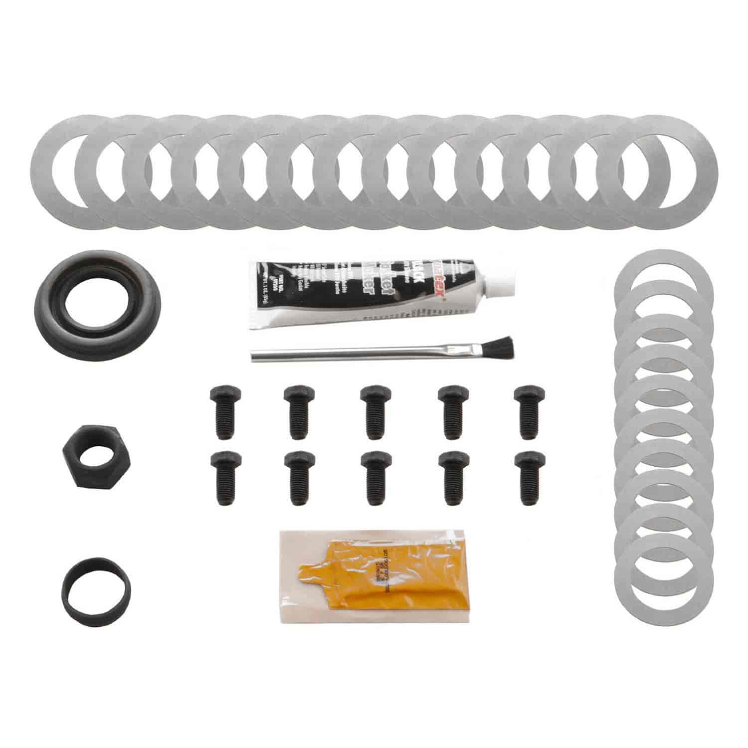 Excel Half Ring And Pinion Install Kit GM 7.5 in. Incl. Cover Gasket/Crush Sleeve/Pinion Shims