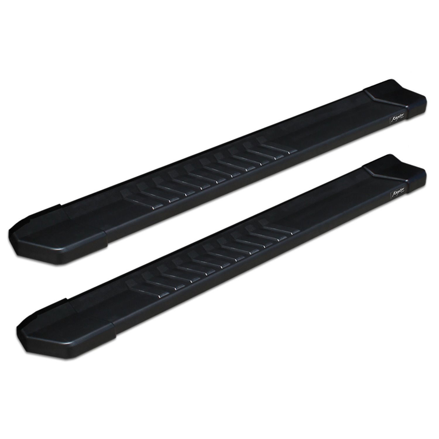 1702-0220BT 6 in OEM Style Slide Track Running Boards, Black Aluminum, Fits Select Dodge/Ram 1500/2500/3500 Regular Cab