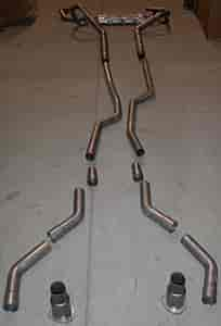 Header-Back Exhaust System 1967-68 Big Block Camaro