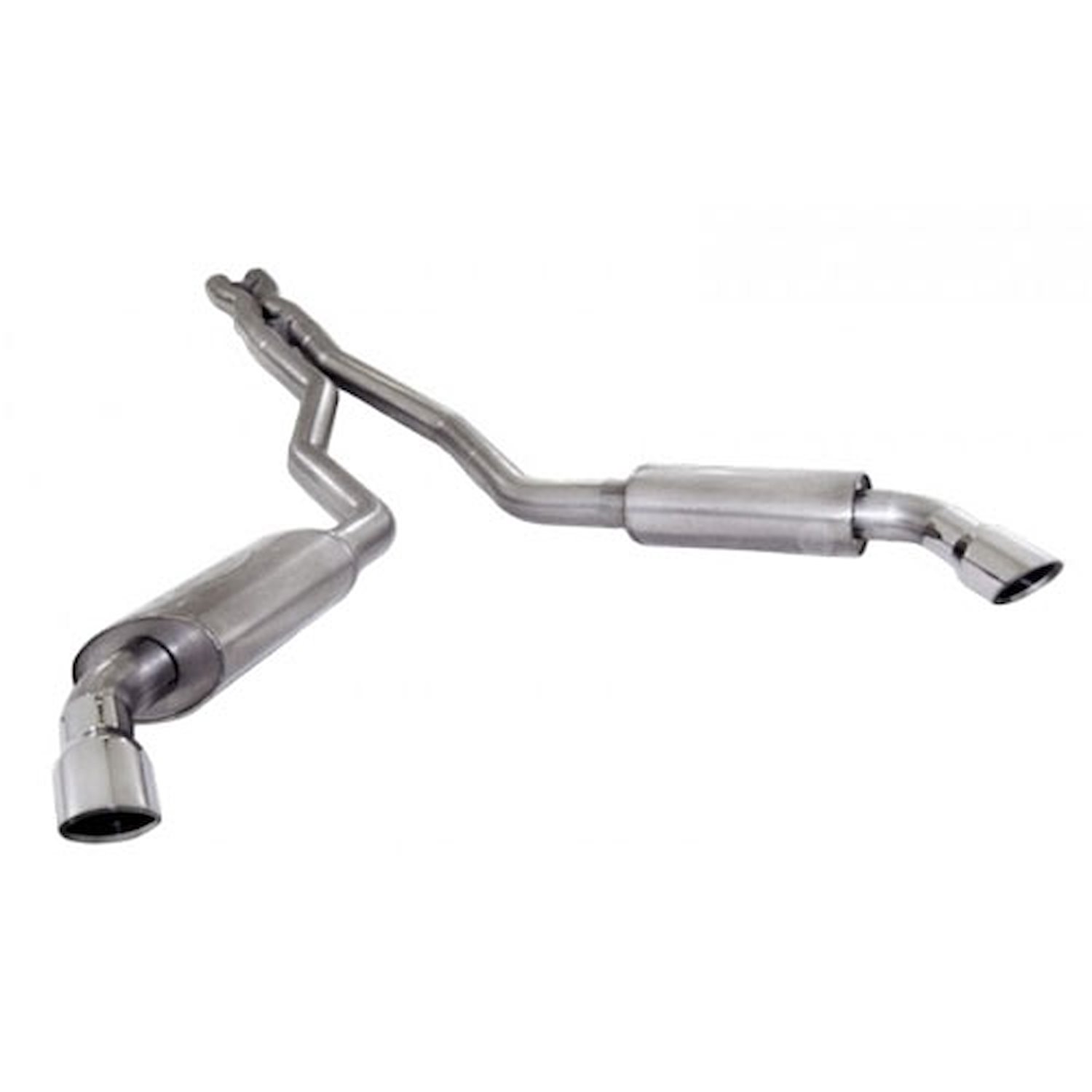 2010+ Camaro 6.2L 304 SS CNC mandrel bent 3 dual exhaust system with x-pipe dual 3 core s-tube turbo