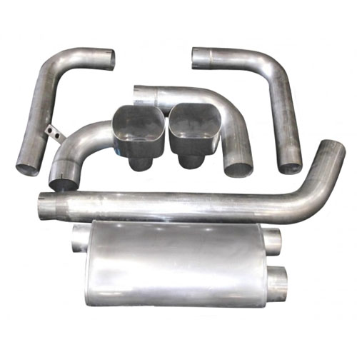 Chevy Camaro - Firebird 1993-02 Exhaust 3 performance system featuring Turbo-mufflers with wide-oval