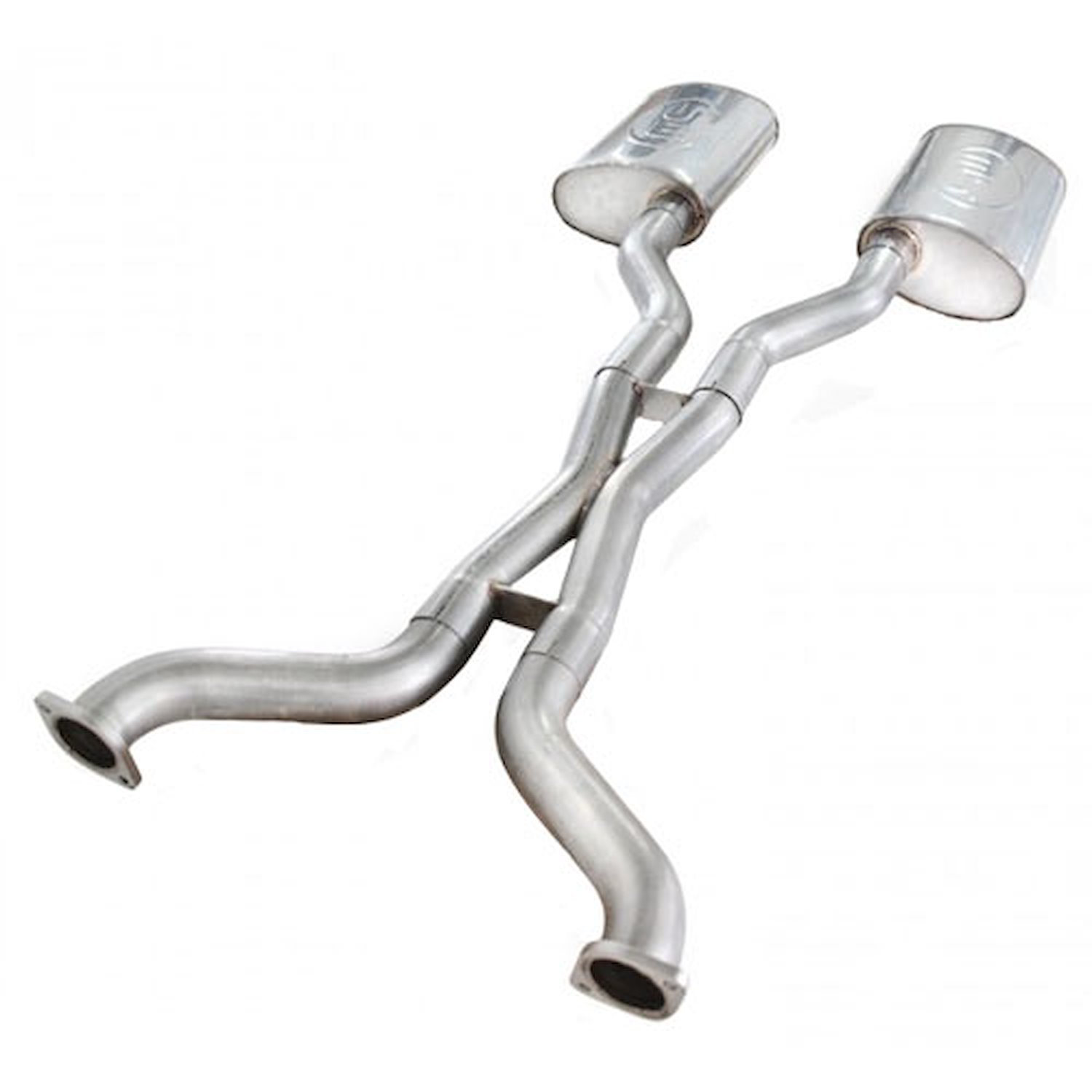 2003-11 Crown Victoria Grand Marquis 4.6L 2V 2.5 Catback Exhaust with dual chambered turbo mufflers