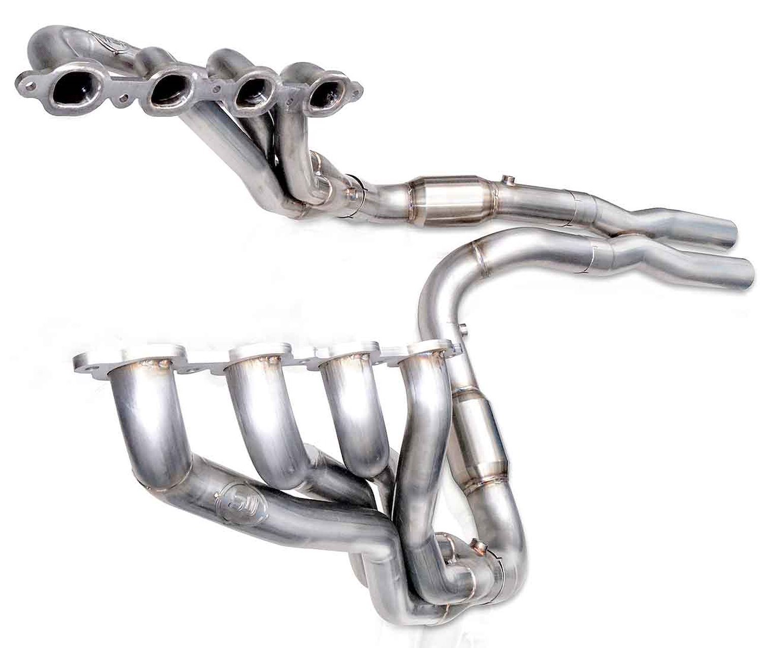 Catted Headers w/ X-Pipe 2015-2019 Chevy Tahoe/GMC Yukon 5.3L, 6.2L [1 7/8 in. Primaries]