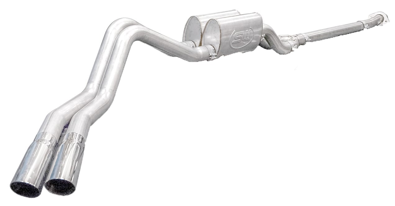 Cat-Back Exhaust System for Late-Model Ford F-150 5L V8 - Redline Series - Factory Y-Pipe Connect