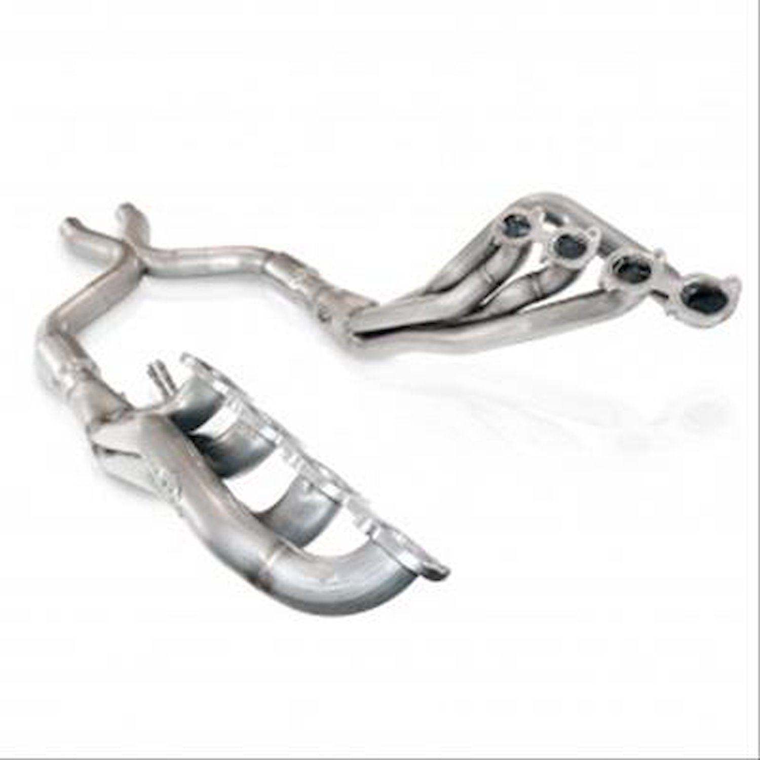 2007-2010 Shelby GT500 1 7/8 headers with lead pipes. Tig welded 304 s/s headers with 3/8 thick flan