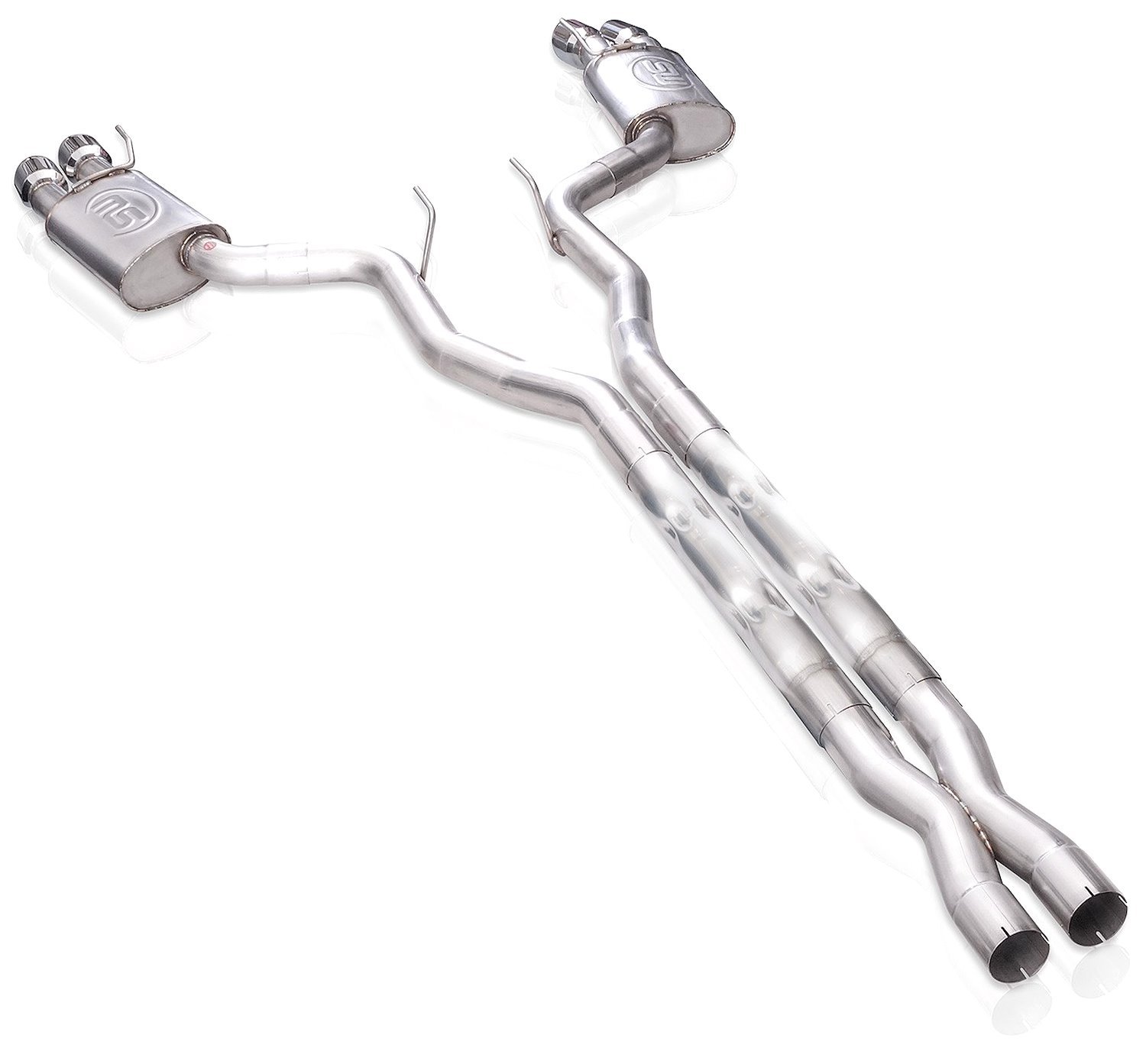 Legend Series Cat-Back Exhaust System with X-Pipe 2018-Up Ford Mustang GT 5.0L V8, Classic Sound