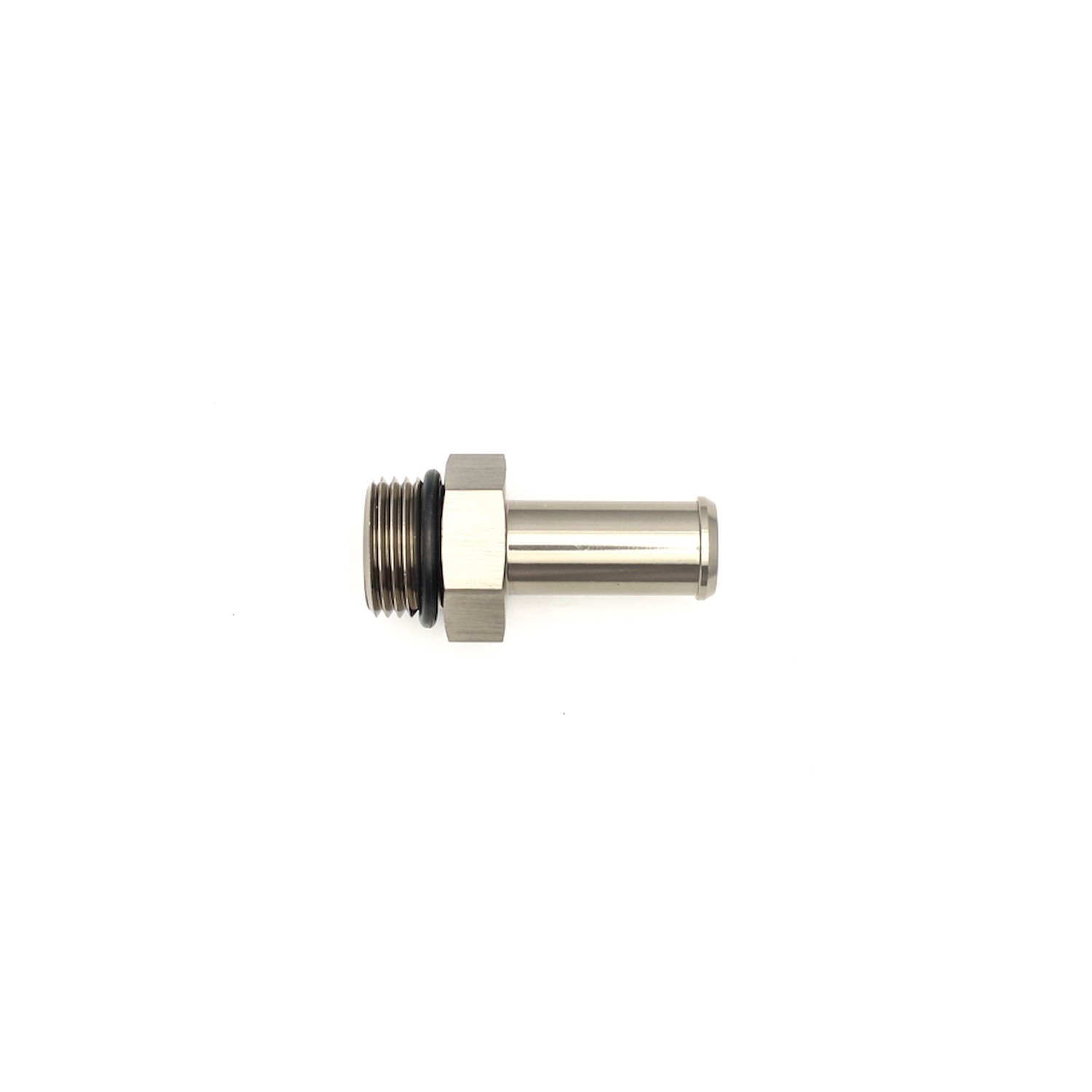 6020508 8AN ORB Male to 1/2 Inch Male Barb Fitting (Incl O-Ring) Anodized DW Titanium