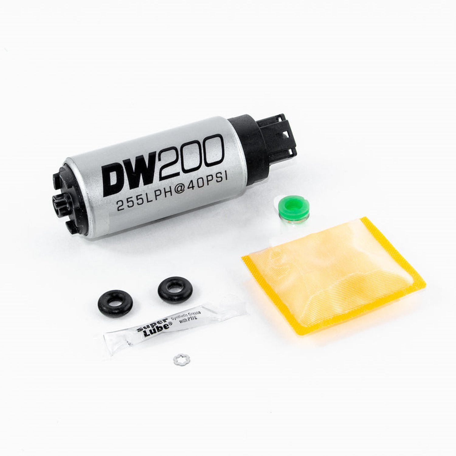 92010847 DW200 series 255lph in-tank fuel pump w/ install kit for Eclipse (turbo AWD) 95-98 and EVO 8/9 2003-2006