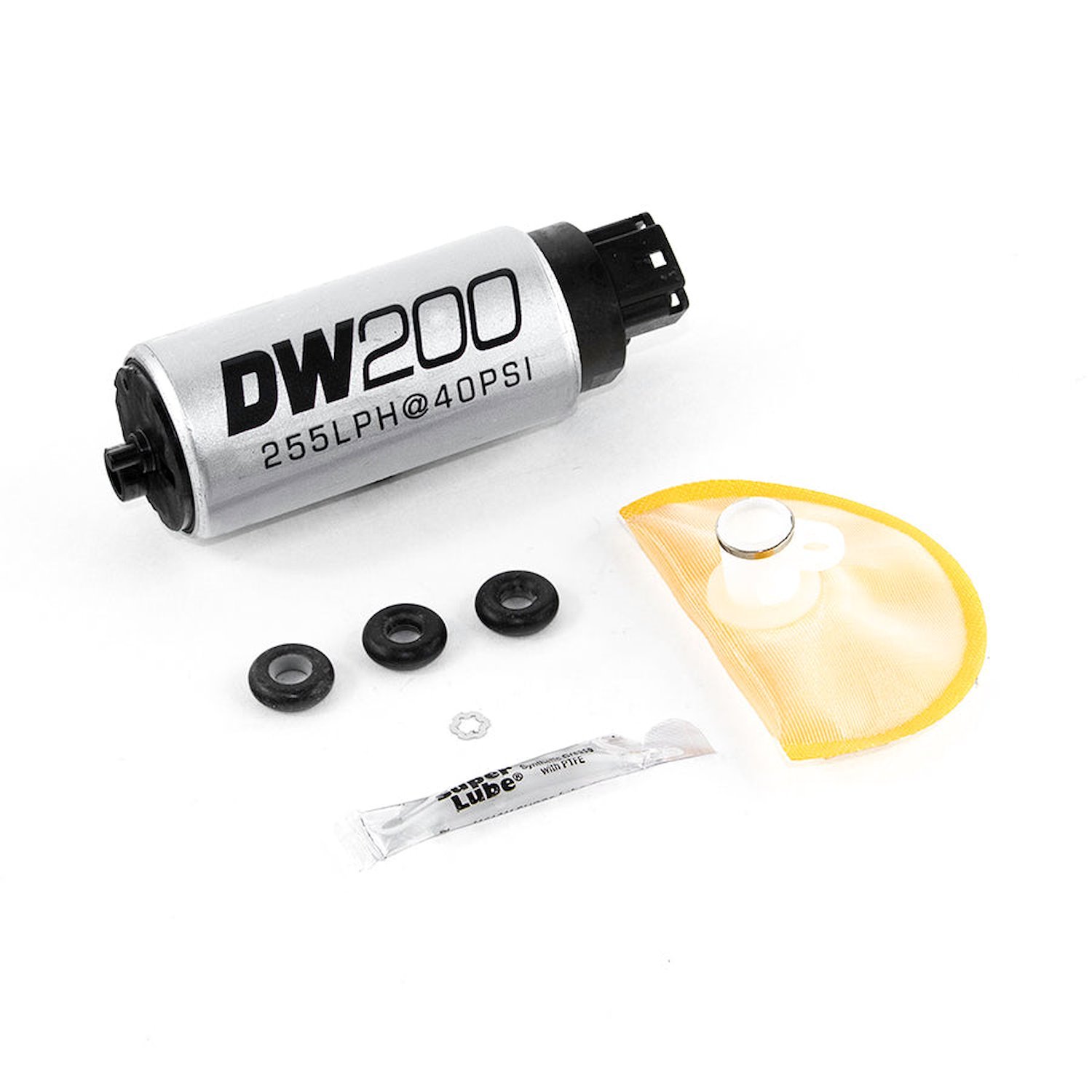 9201S1005 DW200 series 255lph in-tank fuel pump w/ install kit for G35 03-08 350z 03-08 and Legacy GT 2010+.