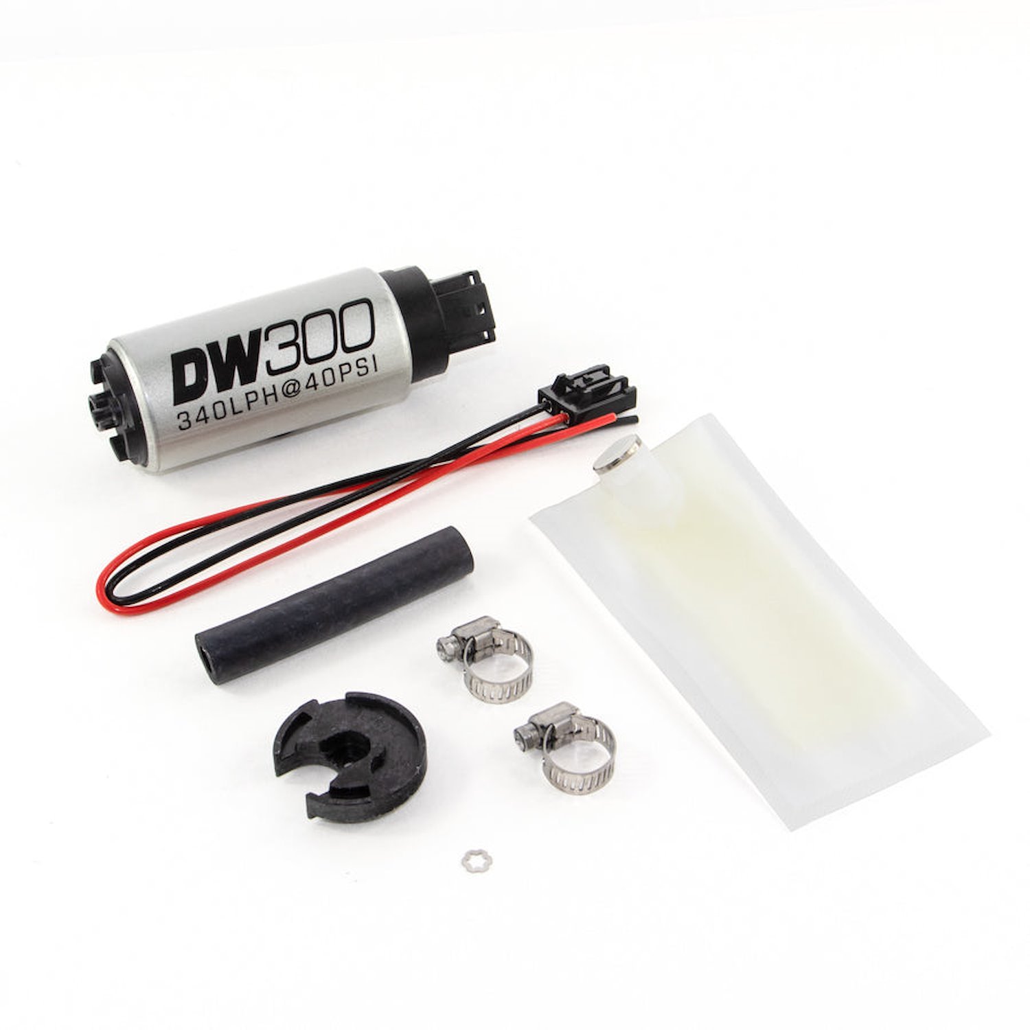 93010848 DW300 series 340lph in-tank fuel pump w/ install kit for Miata 94-05