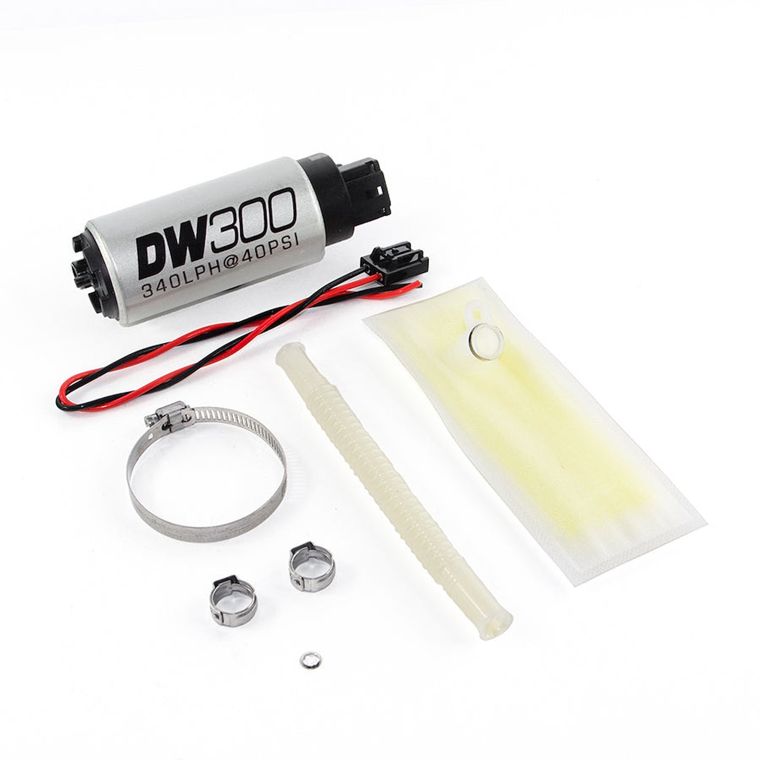 93011031 DW300 Series 340lph In-tank Fuel Pump w/ Install Kit for BMW