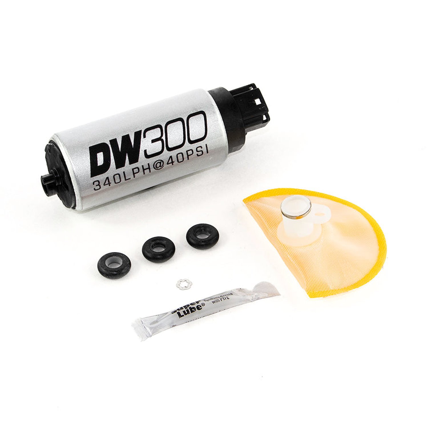 9301s1005 DW300 series 340lph in-tank fuel pump w/ install kit for G35 03-08 350z 03-08 and Legacy GT 10+