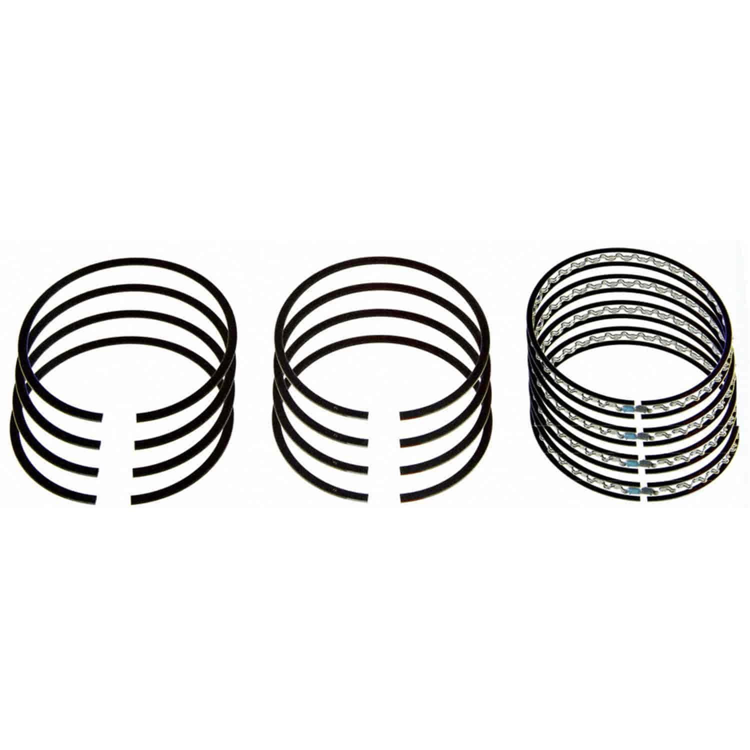Performance Cast Piston Ring Set for 4-Cylinder Engines w/3.445 in. Bore
