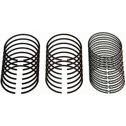 Moly Piston - 6 Cylinder Ring Set Oversize: .000"