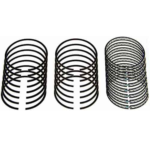 Standard Cast Moly Piston Ring Set [Bore: 4.000 in.]