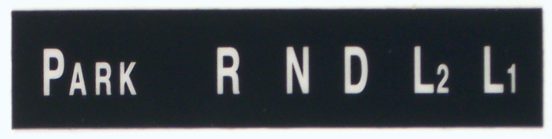 Column Shift Indicator 1968-1974 Chevy Nova