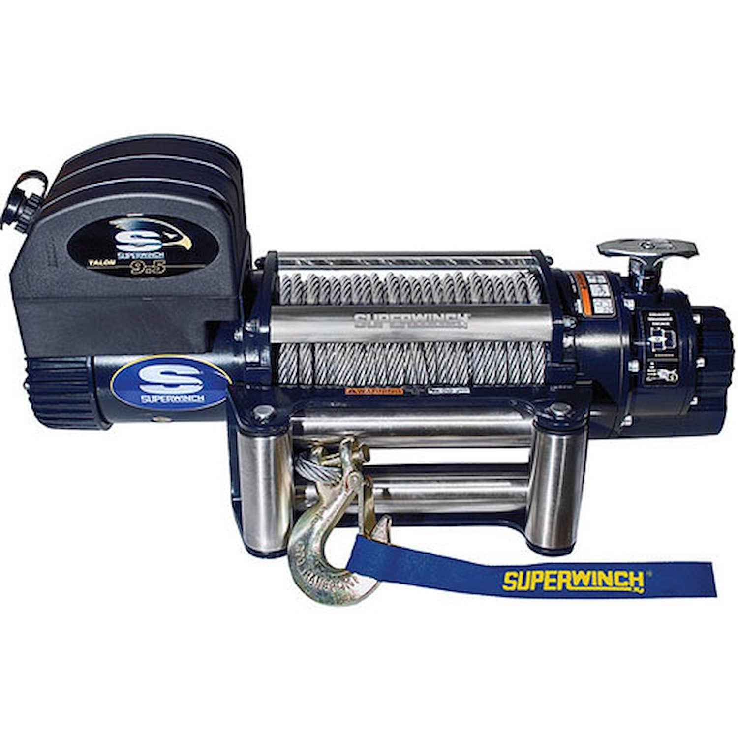 Talon Series Winch Rated Line Pull 9,500-lb. 24V