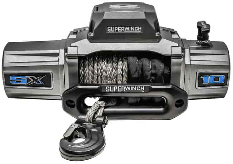 SX10000SR Winch, 10,000 lb. Rated Line Pull, Synthetic Rope
