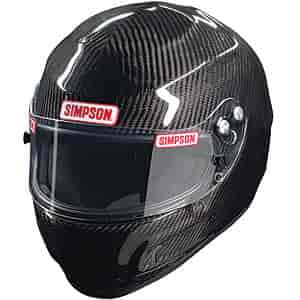 Carbon Devil Ray Helmet Snell SA 2010 Rated