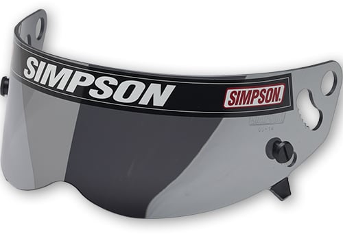 Replacement Helmet Shield for Simpson Viper Helmet [Silver]