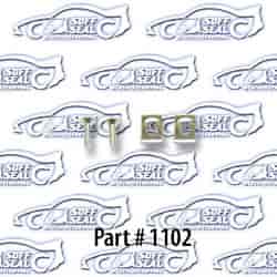 Hood To Cowl Seal Clips And Screws 57 Chevrolet 150 210 Bel Air