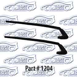 Door J Weatherstrip With Clips 55-57 Chevrolet, Pontiac, All Models