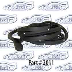 Door Weatherstrip W/ Clips and Molded Ends 59-60 Chevrolet, Pontiac, Oldsmobile, Buick, Cadillac Hardtop Convertible